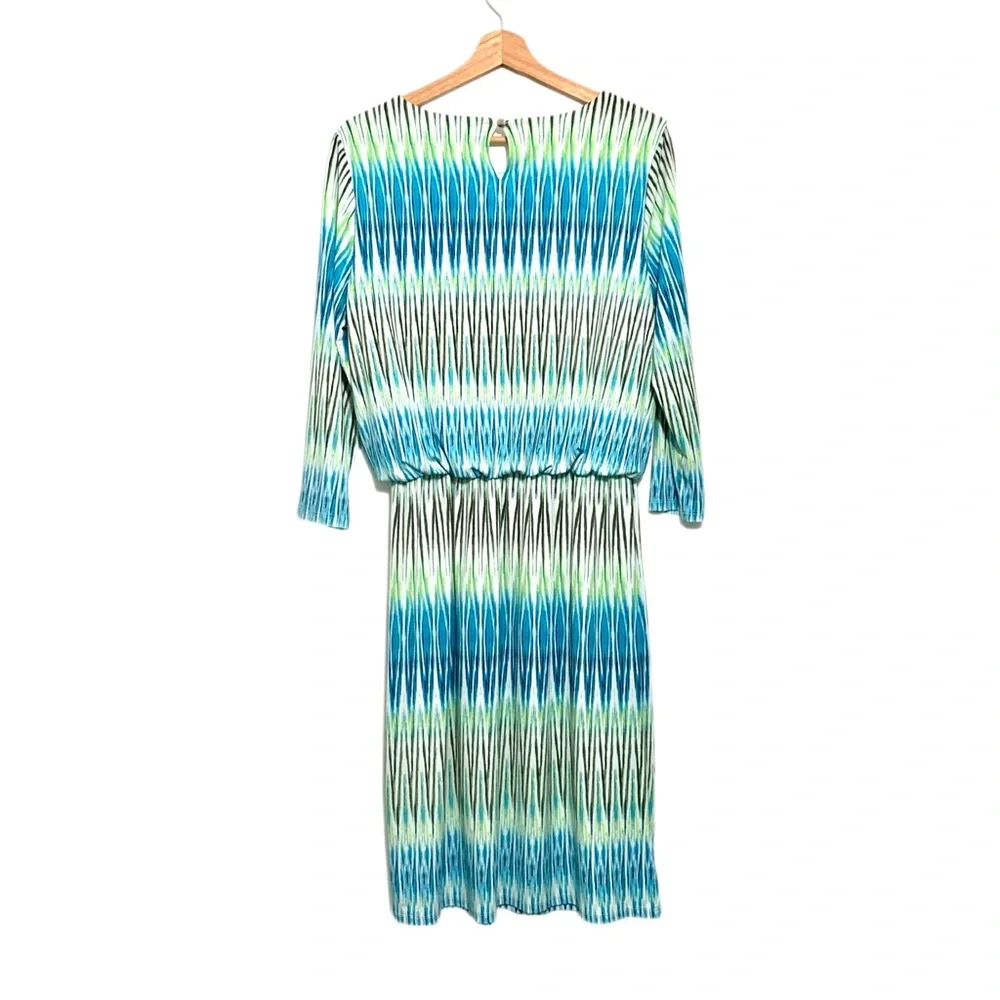 Allison Daley for Dillards Multi Color Dress Long Sleeve Size 8